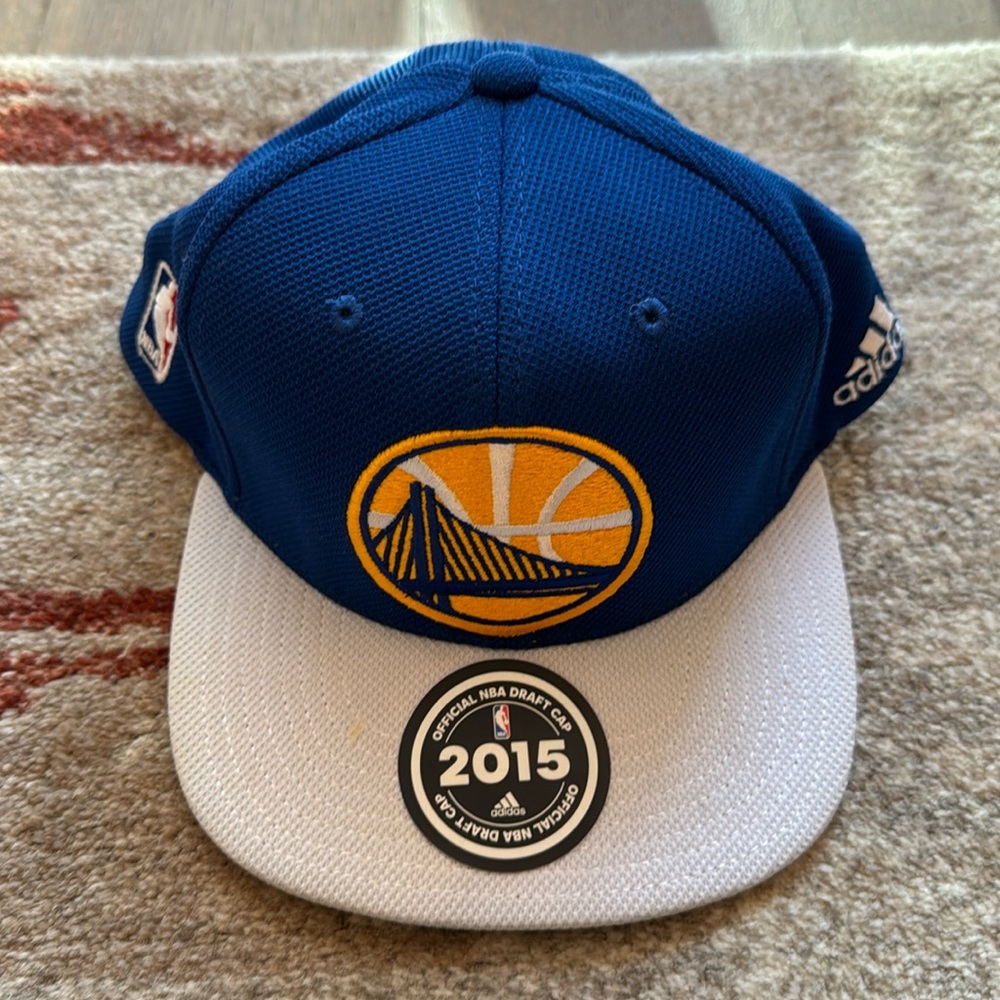 Golden State Warriors official NBA 2015 draft hat